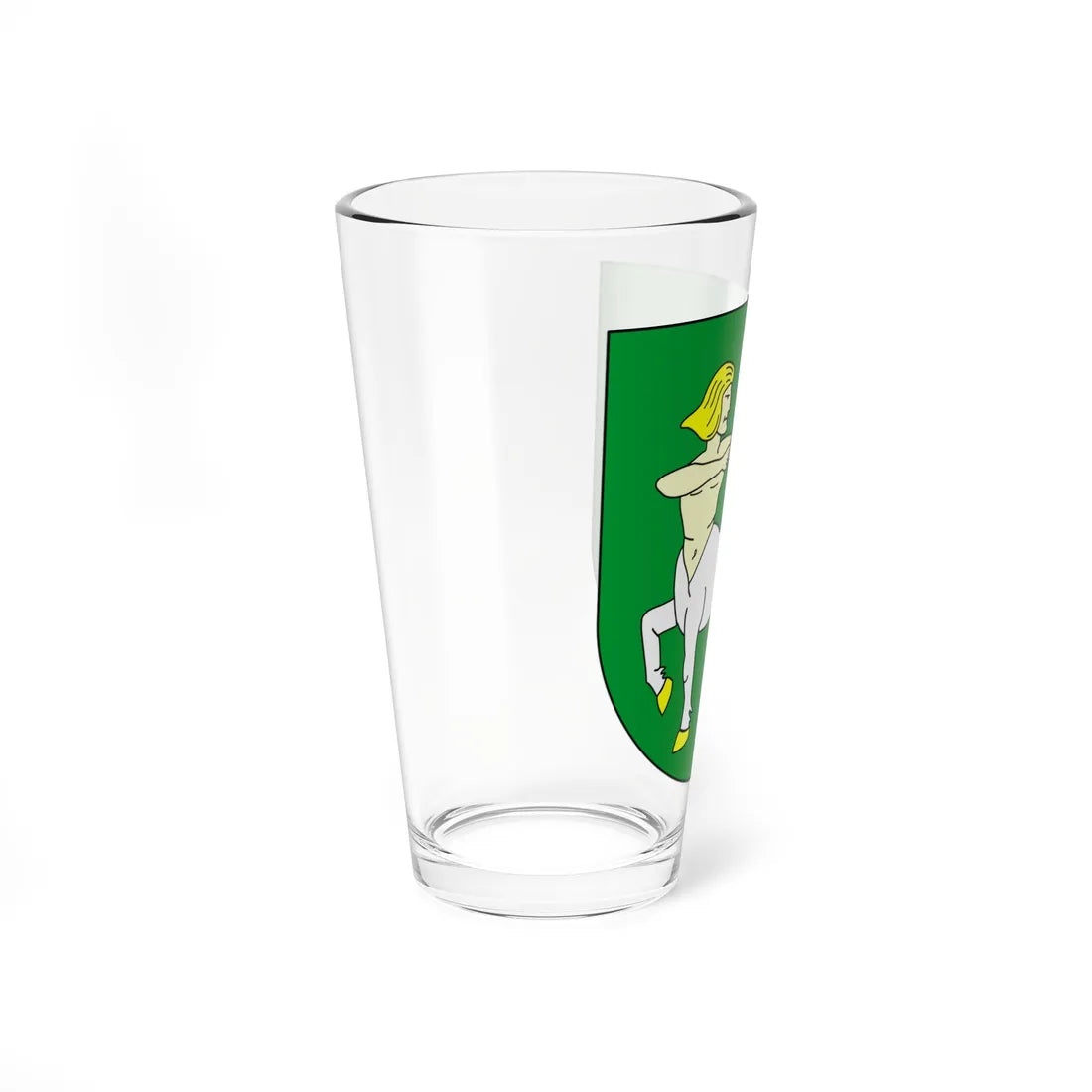 POL gmina Lutomiersk COA (Poland) (Coat of Arms) Pint Glass 16oz - Go Mug Yourself