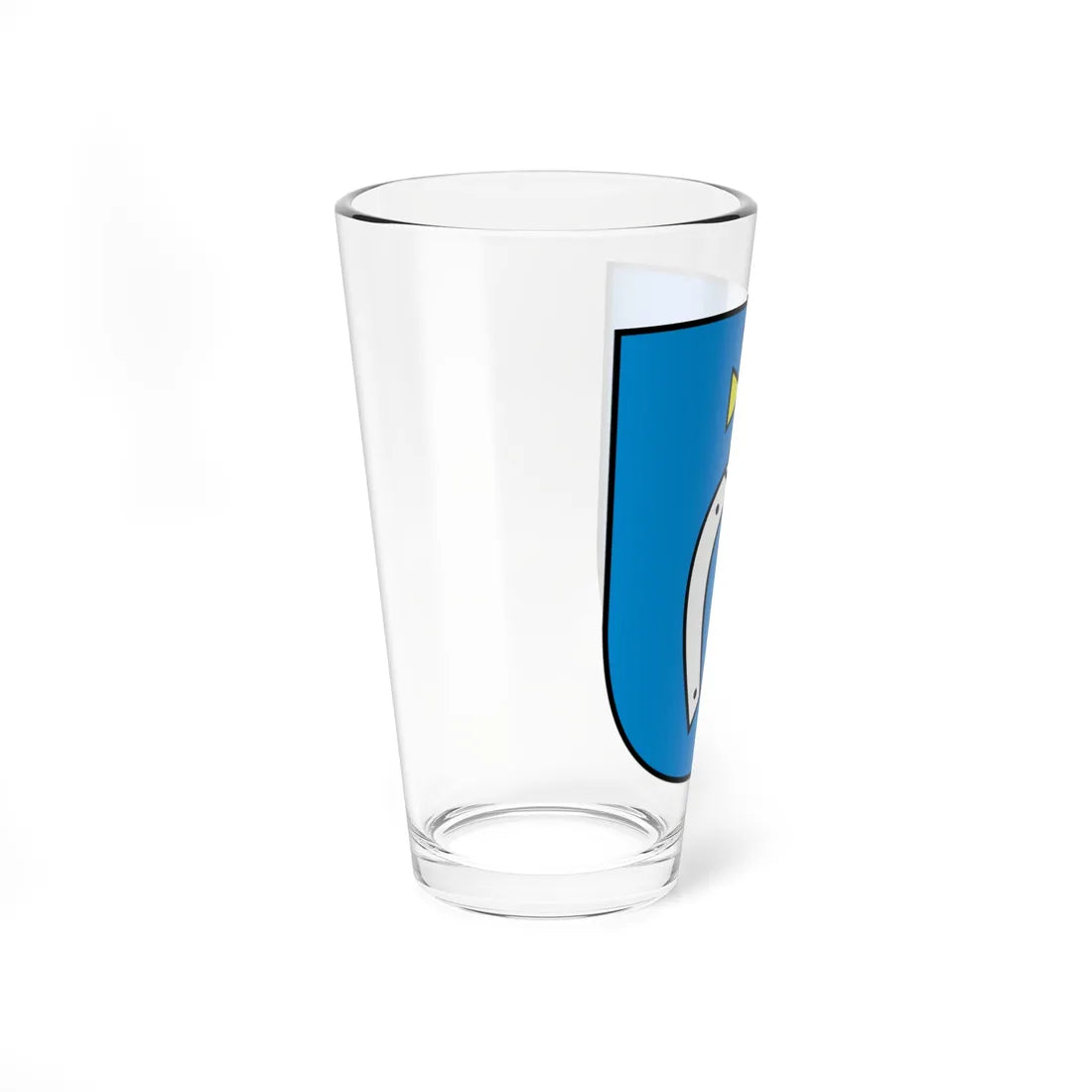POL gmina Lutowiska flag (Poland) (Coat of Arms) Pint Glass 16oz - Go Mug Yourself