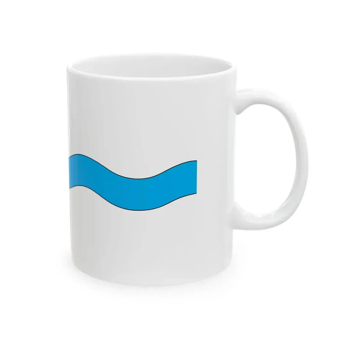POL gmina Marianowo flag (Poland) White Coffee Mug - Go Mug Yourself