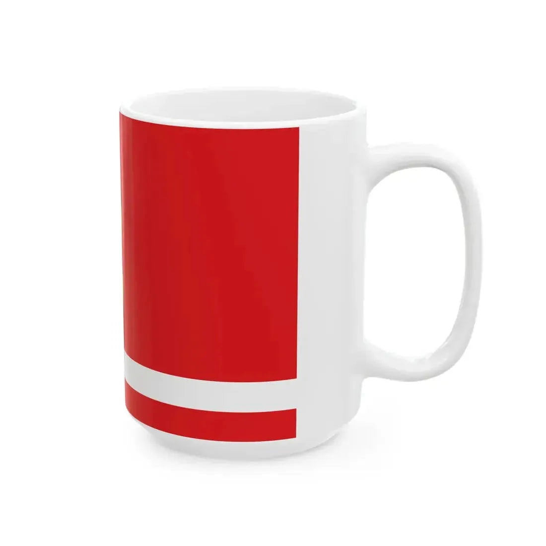 POL gmina Medrzechow flag (Poland) White Coffee Mug - Go Mug Yourself