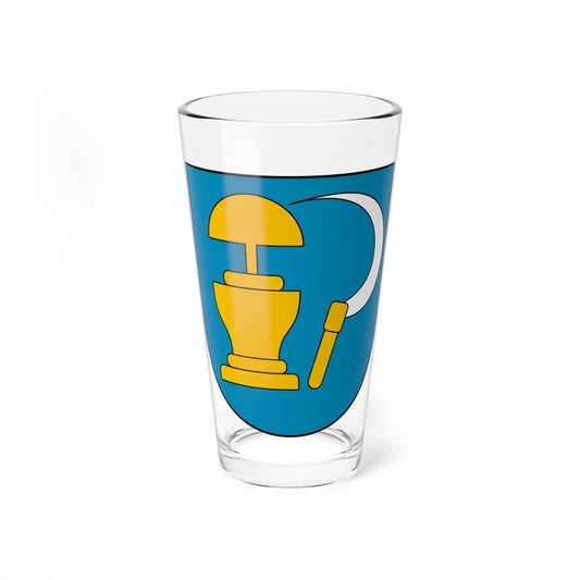 POL gmina Miedźna COA (Poland) (Coat of Arms) Pint Glass 16oz 16oz - Go Mug Yourself