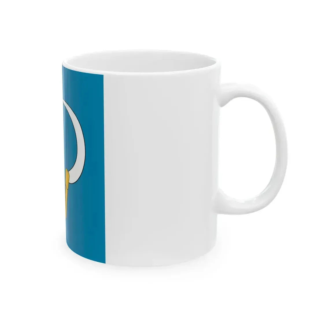 POL gmina Miedzna flag (Poland) White Coffee Mug - Go Mug Yourself
