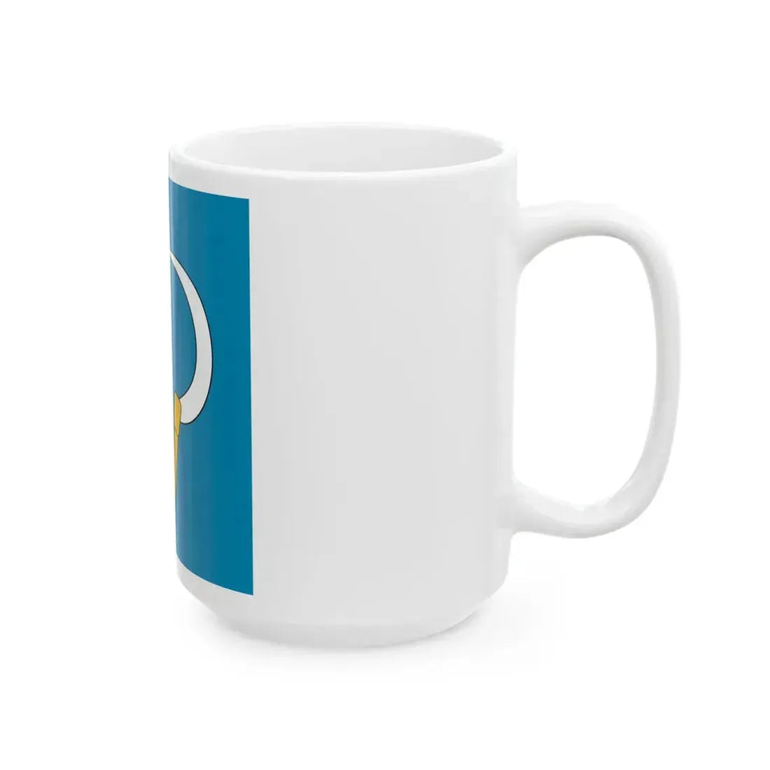 POL gmina Miedzna flag (Poland) White Coffee Mug - Go Mug Yourself