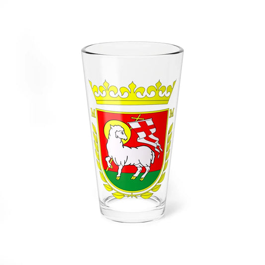 POL gmina Mielnik COA (Poland) (Coat of Arms) Pint Glass 16oz 16oz - Go Mug Yourself
