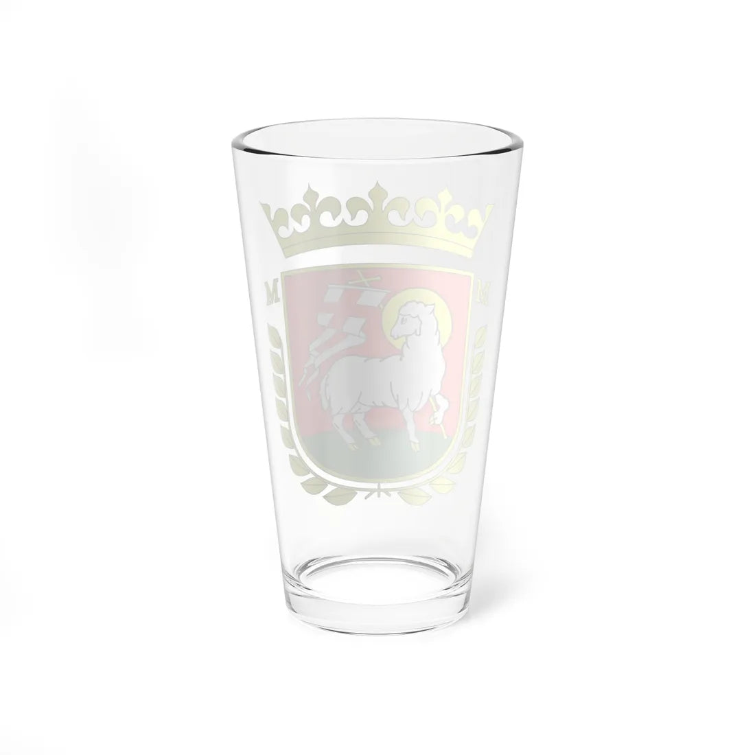 POL gmina Mielnik COA (Poland) (Coat of Arms) Pint Glass 16oz - Go Mug Yourself