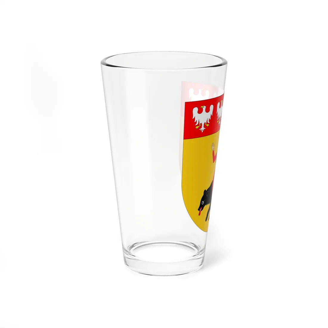POL gmina Mniów COA (Poland) (Coat of Arms) Pint Glass 16oz - Go Mug Yourself