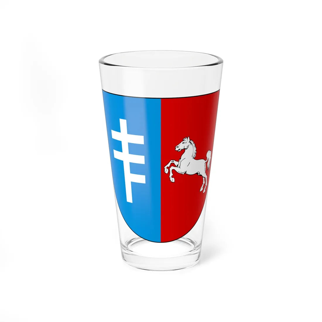 POL gmina Moskorzew COA (Poland) (Coat of Arms) Pint Glass 16oz 16oz - Go Mug Yourself