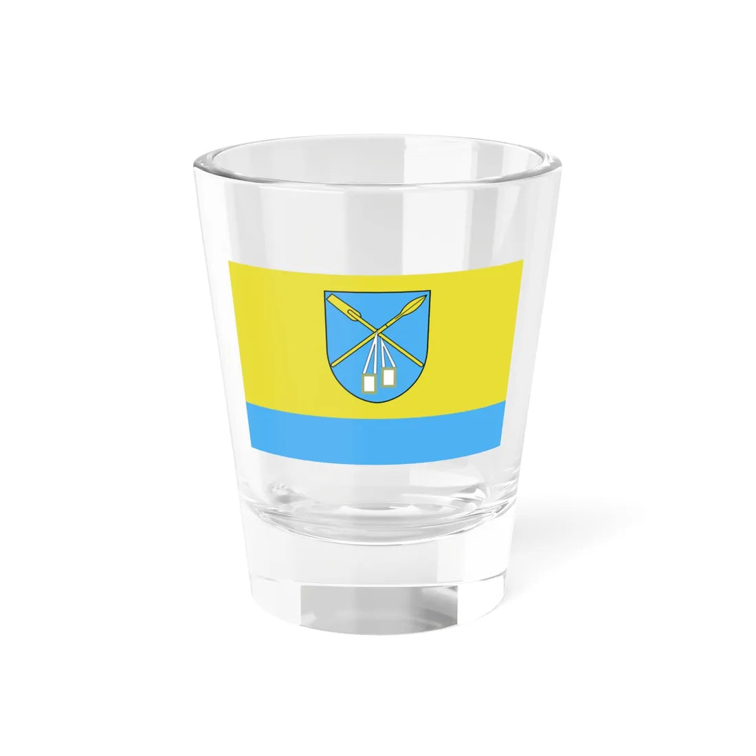 POL gmina Moszczenica gorlicki flag (Poland) Shot Glass 1.5oz - Go Mug Yourself