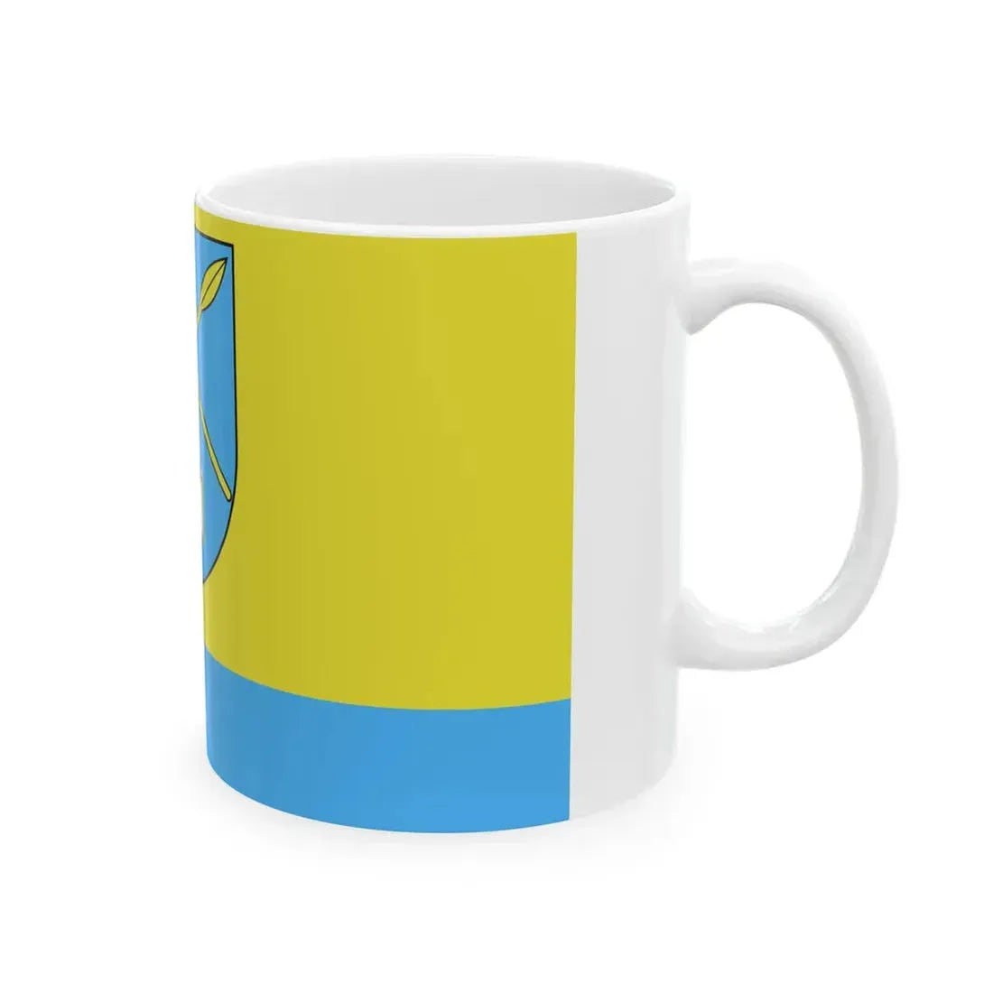 POL gmina Moszczenica gorlicki flag (Poland) White Coffee Mug - Go Mug Yourself