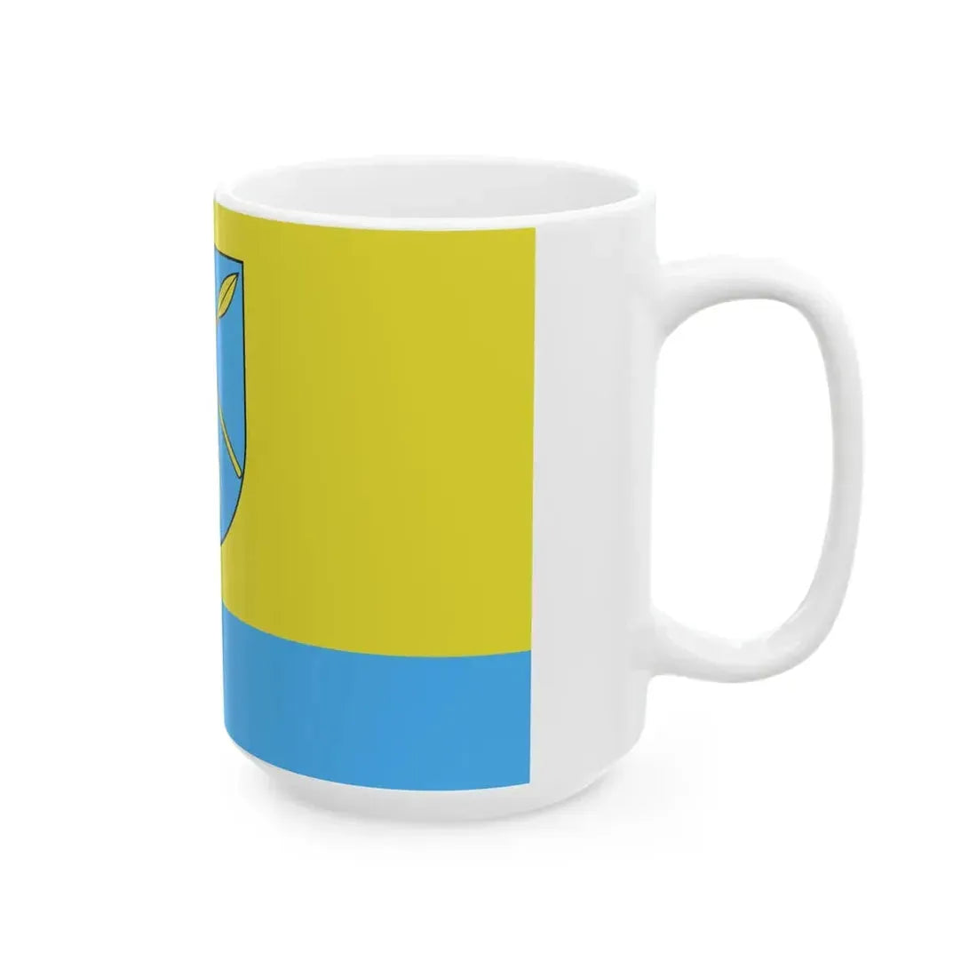 POL gmina Moszczenica gorlicki flag (Poland) White Coffee Mug - Go Mug Yourself