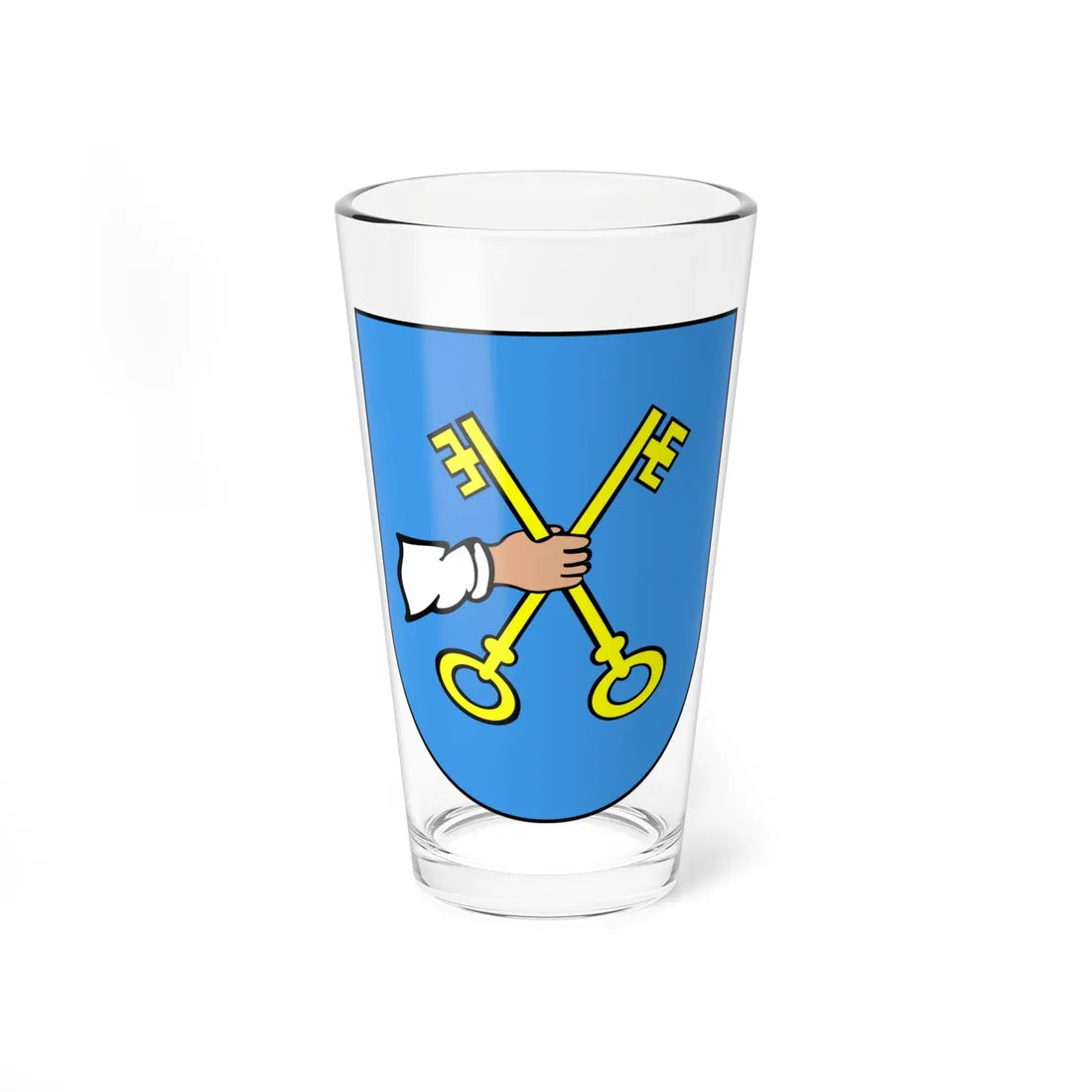 POL gmina Mstów COA (Poland) (Coat of Arms) Pint Glass 16oz 16oz - Go Mug Yourself