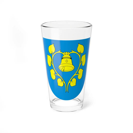 POL gmina Mszana COA (Poland) (Coat of Arms) Pint Glass 16oz 16oz - Go Mug Yourself