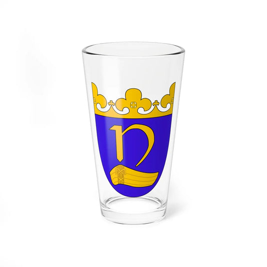 POL gmina Nieporęt COA (Poland) (Coat of Arms) Pint Glass 16oz 16oz - Go Mug Yourself