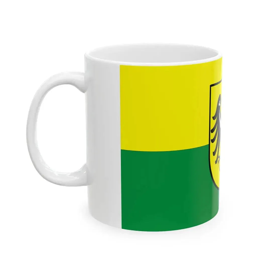 POL gmina Nowa Sol flag (Poland) White Coffee Mug - Go Mug Yourself