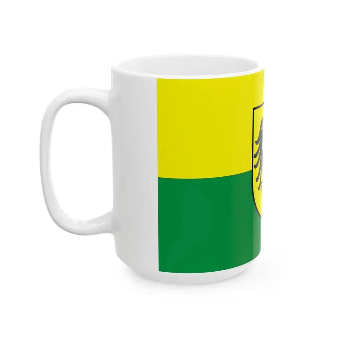 POL gmina Nowa Sol flag (Poland) White Coffee Mug - Go Mug Yourself