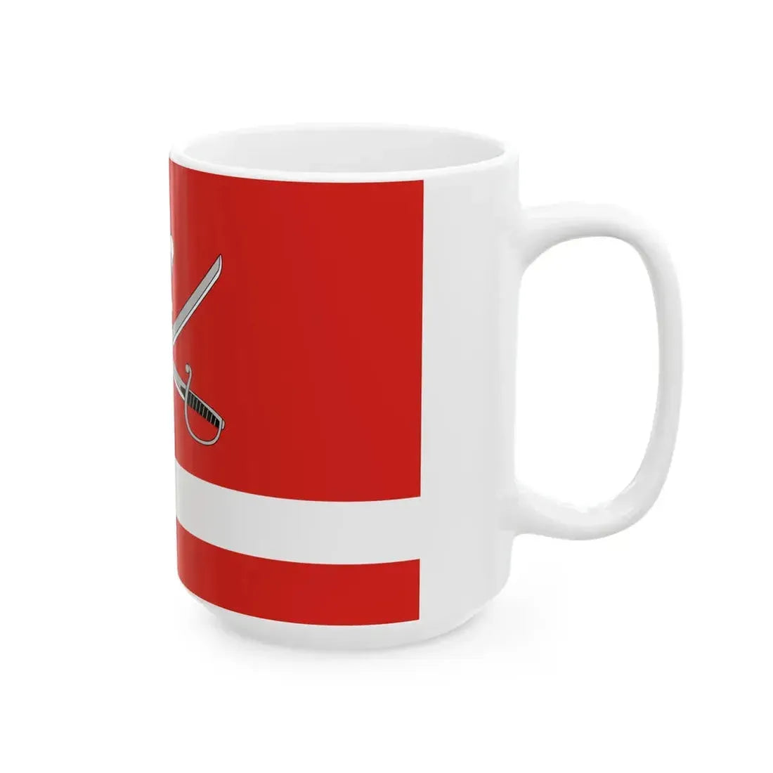 POL gmina Nowa Wies Wielka flag (Poland) White Coffee Mug - Go Mug Yourself