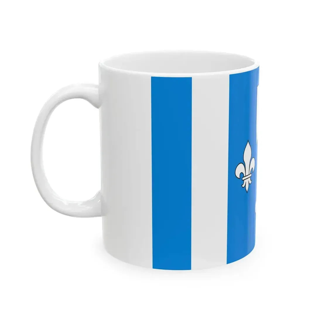 POL gmina Nowe Brzesko flag (Poland) White Coffee Mug - Go Mug Yourself