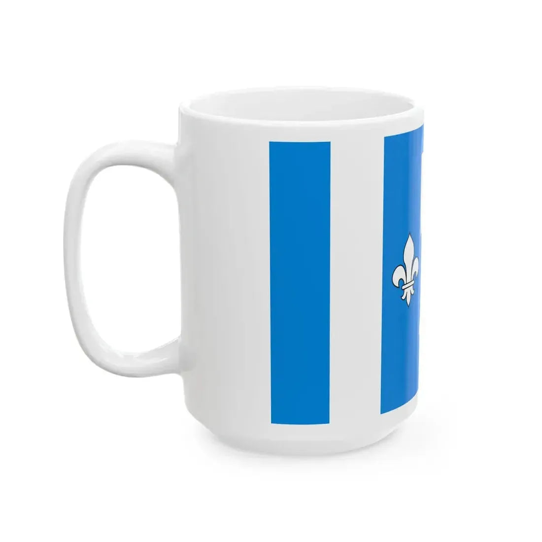 POL gmina Nowe Brzesko flag (Poland) White Coffee Mug - Go Mug Yourself