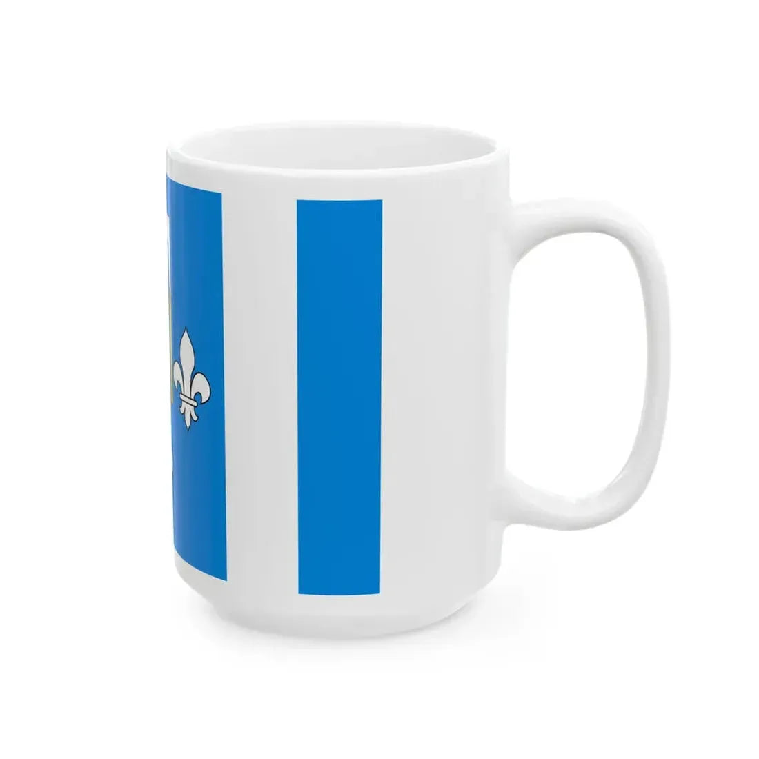 POL gmina Nowe Brzesko flag (Poland) White Coffee Mug - Go Mug Yourself