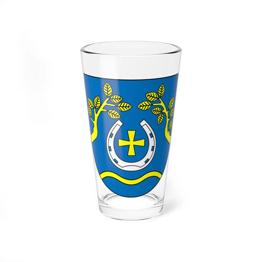 POL gmina Nowosolna COA (Poland) (Coat of Arms) Pint Glass 16oz 16oz - Go Mug Yourself