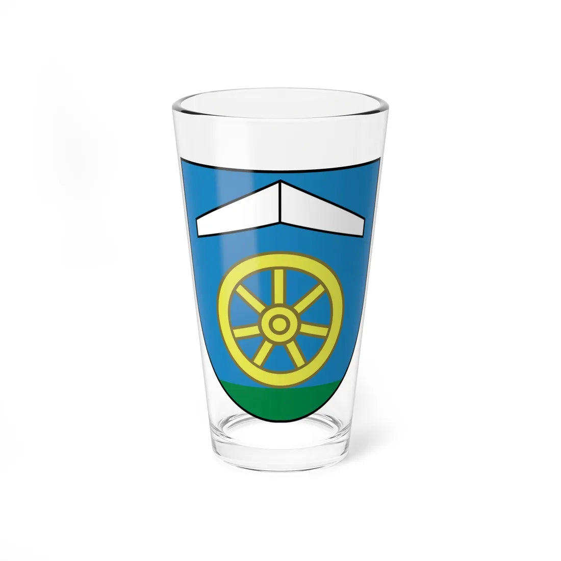 POL gmina Ożarowice COA (Poland) (Coat of Arms) Pint Glass 16oz 16oz - Go Mug Yourself