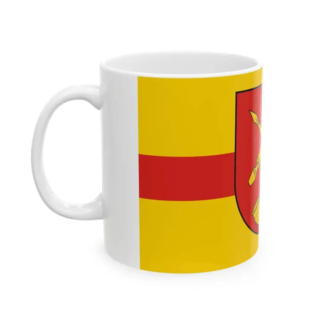 POL gmina Obsza flag (Poland) White Coffee Mug - Go Mug Yourself