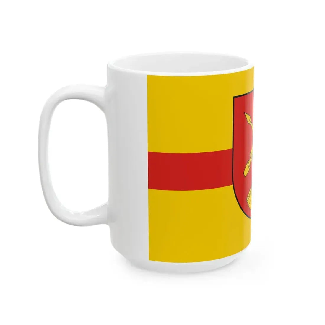 POL gmina Obsza flag (Poland) White Coffee Mug - Go Mug Yourself