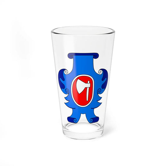 POL gmina Oksa COA (Poland) (Coat of Arms) Pint Glass 16oz 16oz - Go Mug Yourself
