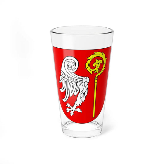 POL gmina Opatów COA (Poland) (Coat of Arms) Pint Glass 16oz 16oz - Go Mug Yourself