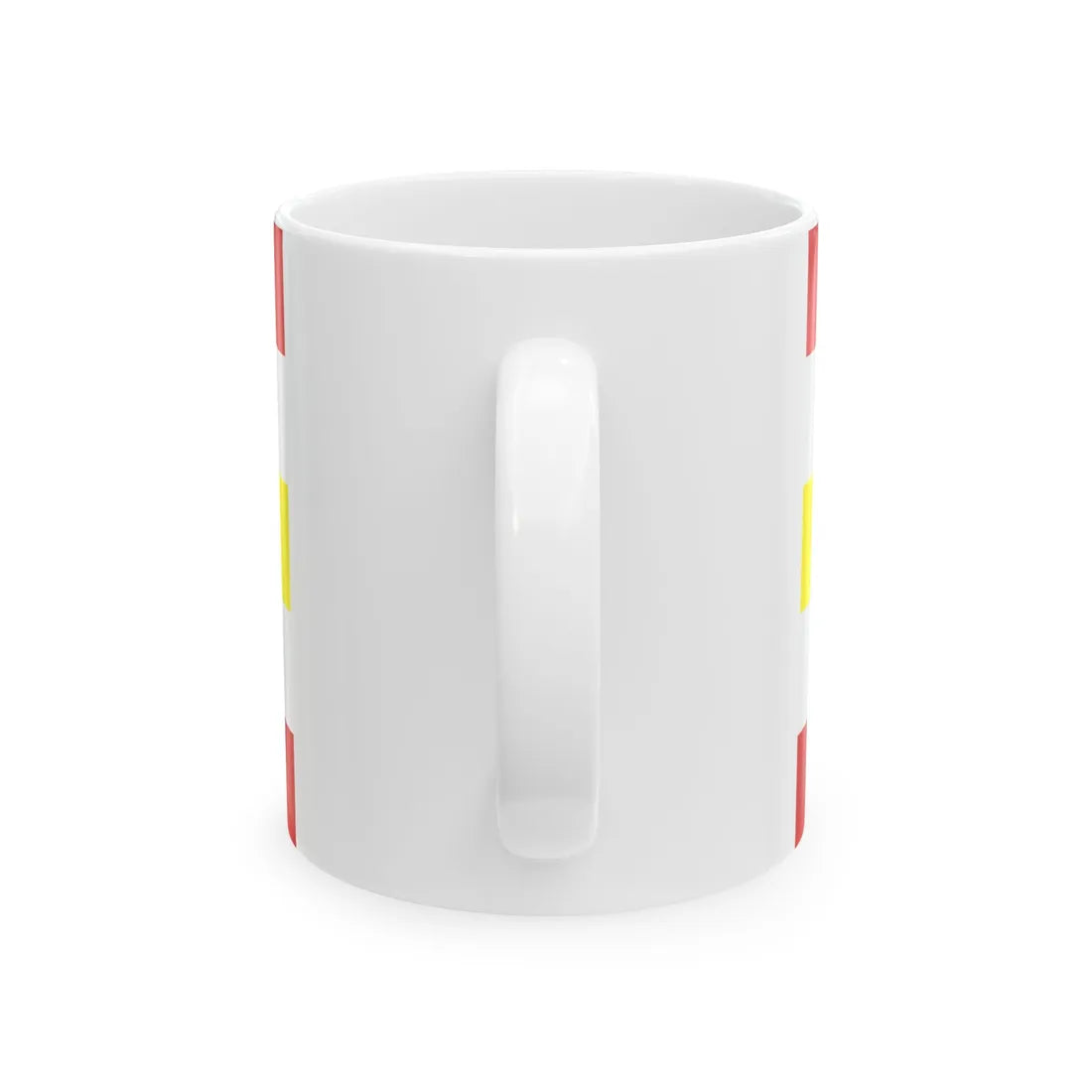 POL gmina Osiek Jasielski flag (Poland) White Coffee Mug - Go Mug Yourself