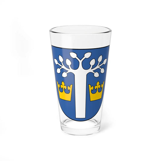 POL gmina Oświęcim COA (Poland) (Coat of Arms) Pint Glass 16oz 16oz - Go Mug Yourself