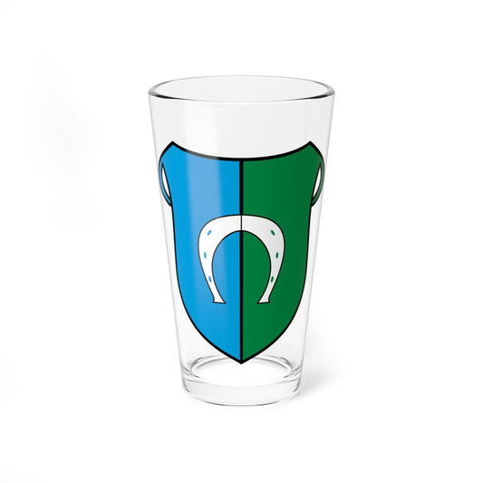 POL gmina Ozorków COA (Poland) (Coat of Arms) Pint Glass 16oz 16oz - Go Mug Yourself