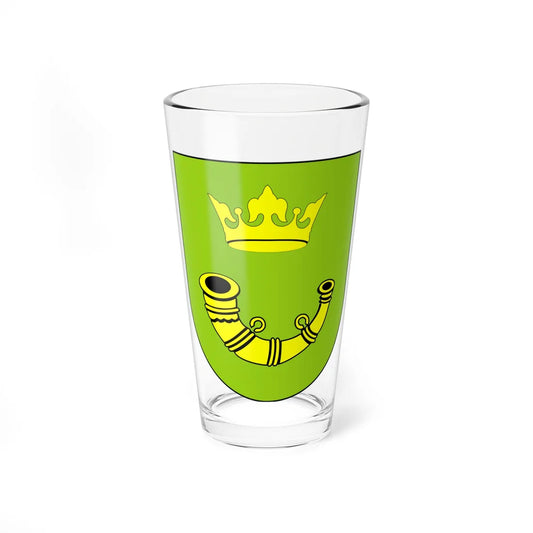 POL gmina Pabianice COA (Poland) (Coat of Arms) Pint Glass 16oz 16oz - Go Mug Yourself