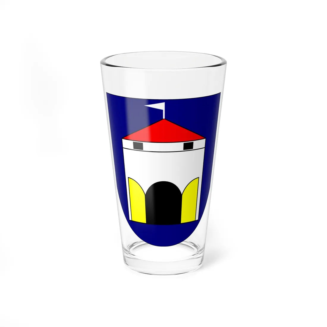 POL gmina Parzęczew COA (Poland) (Coat of Arms) Pint Glass 16oz 16oz - Go Mug Yourself