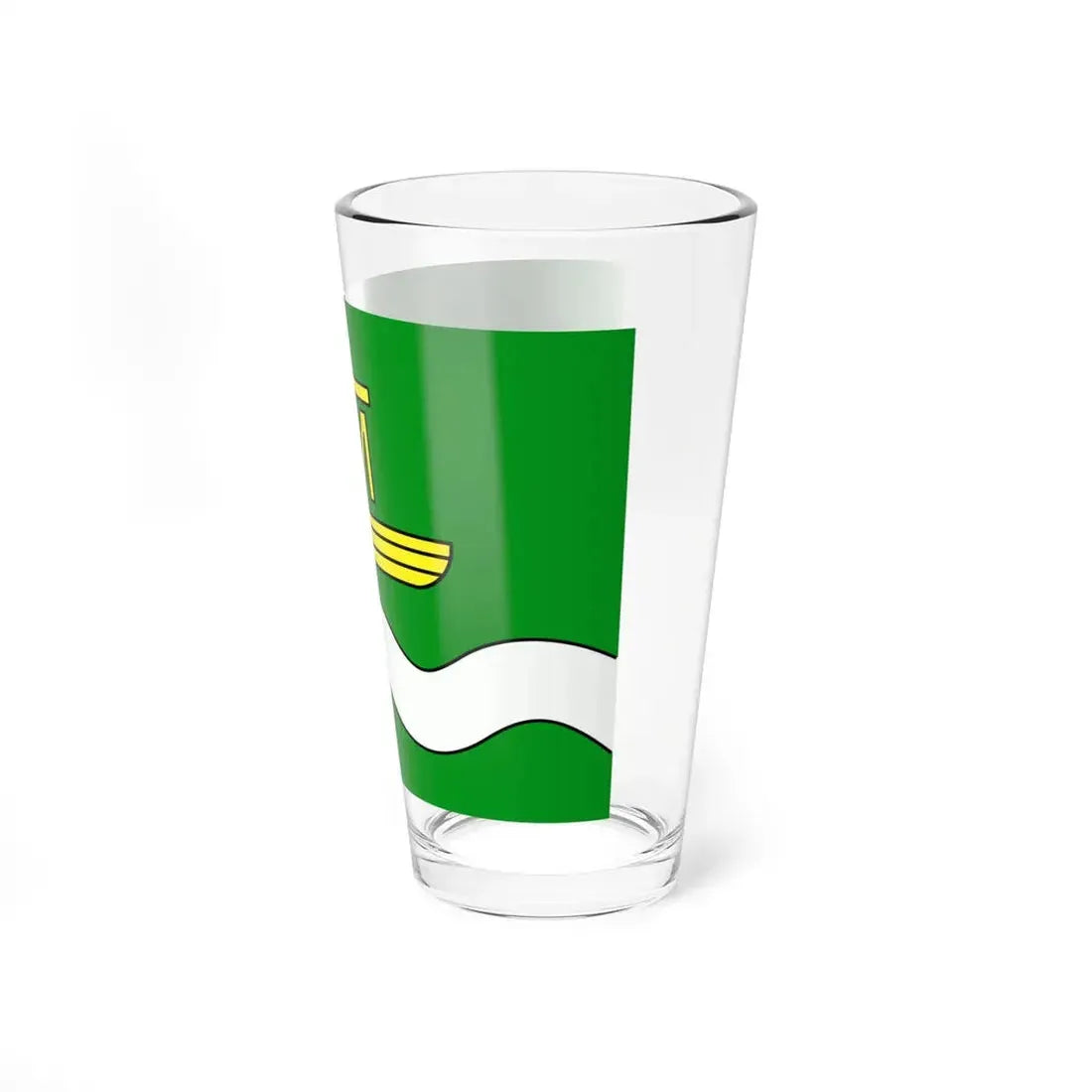 POL gmina Płaska flag (Poland) Pint Glass 16oz - Go Mug Yourself