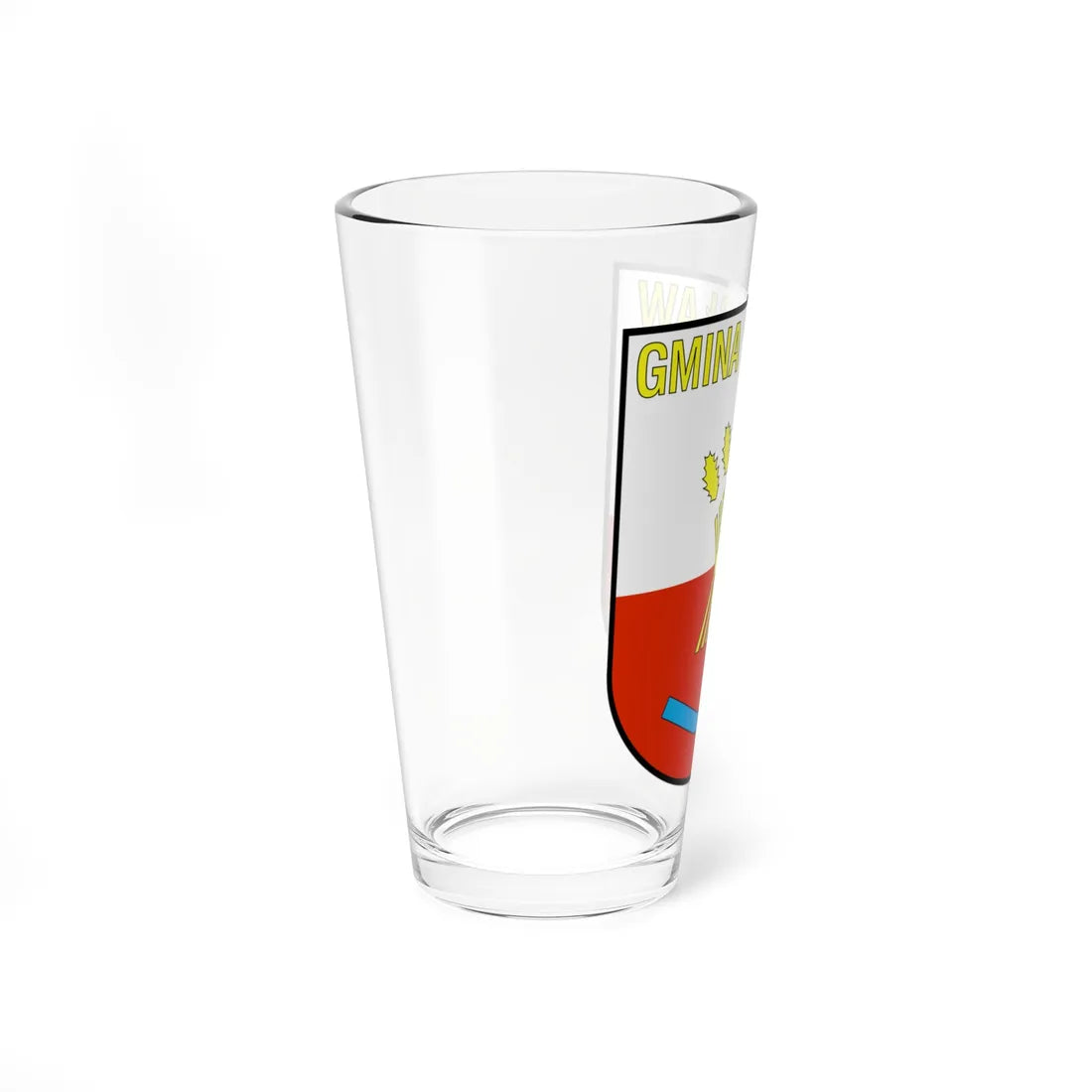 POL gmina Pęcław logo (Poland) (Coat of Arms) Pint Glass 16oz - Go Mug Yourself