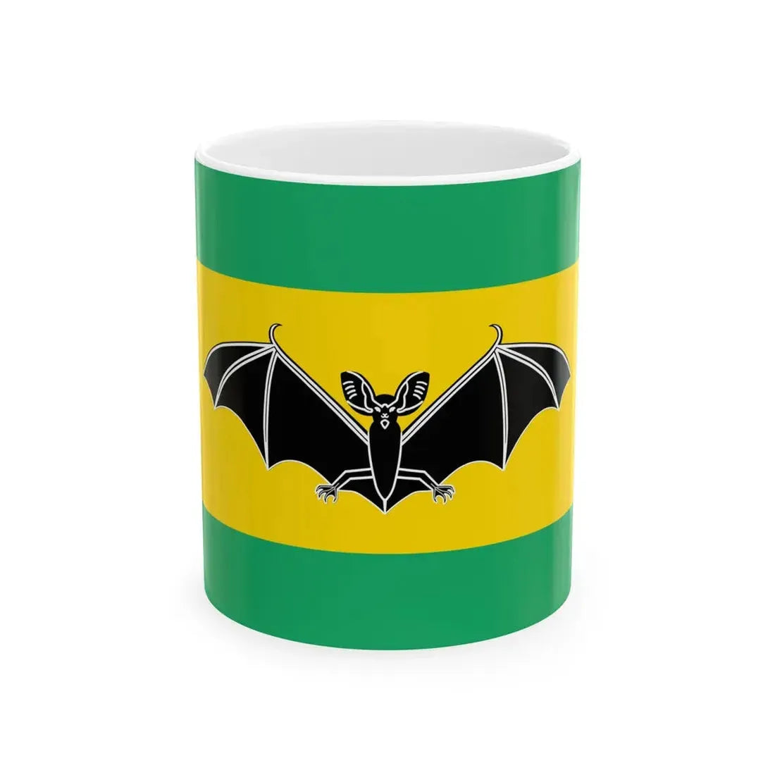 POL gmina Piatnica flag (Poland) White Coffee Mug 11oz - Go Mug Yourself