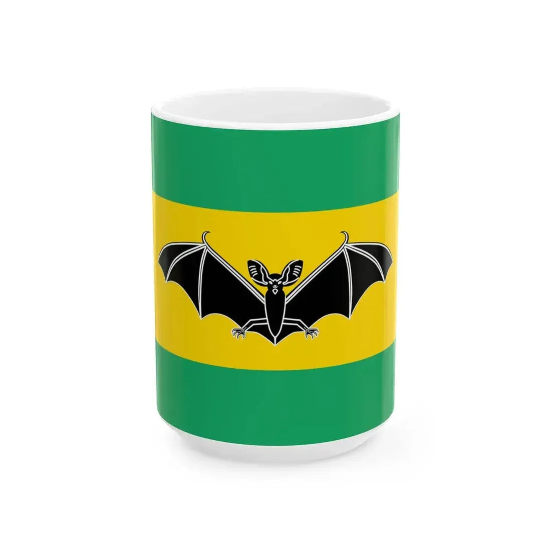 POL gmina Piatnica flag (Poland) White Coffee Mug 15oz - Go Mug Yourself