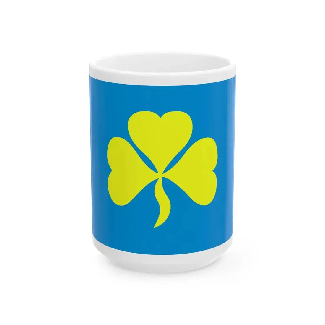POL gmina Pietrowice Wielkie flag (Poland) White Coffee Mug 15oz - Go Mug Yourself