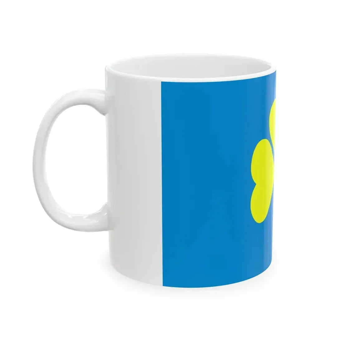 POL gmina Pietrowice Wielkie flag (Poland) White Coffee Mug - Go Mug Yourself