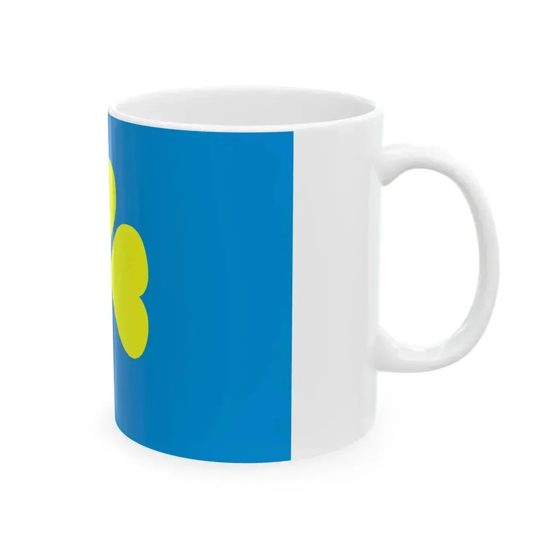 POL gmina Pietrowice Wielkie flag (Poland) White Coffee Mug - Go Mug Yourself