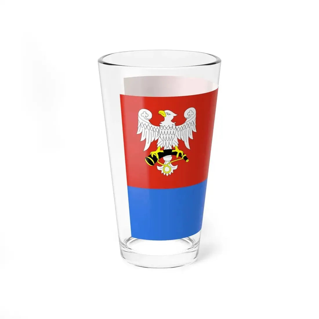 POL gmina Połaniec flag (Poland) Pint Glass 16oz - Go Mug Yourself