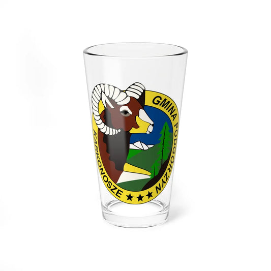 POL gmina Podgórzyn COA (Poland) (Coat of Arms) Pint Glass 16oz 16oz - Go Mug Yourself