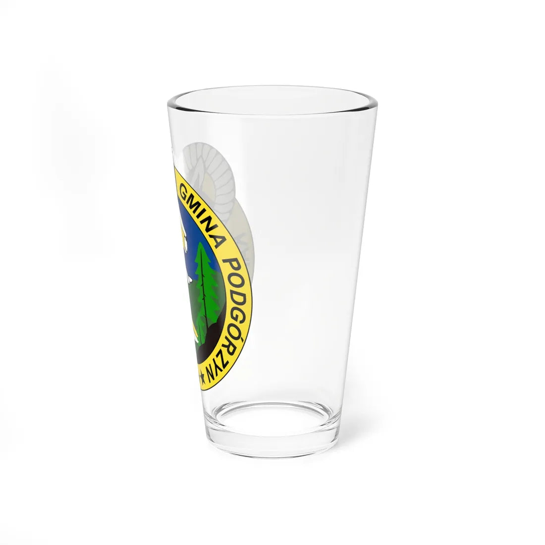POL gmina Podgórzyn COA (Poland) (Coat of Arms) Pint Glass 16oz - Go Mug Yourself