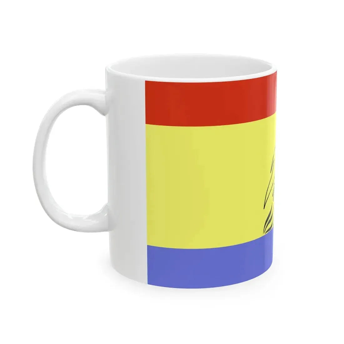 POL gmina Polska Cerekiew flag (Poland) White Coffee Mug - Go Mug Yourself