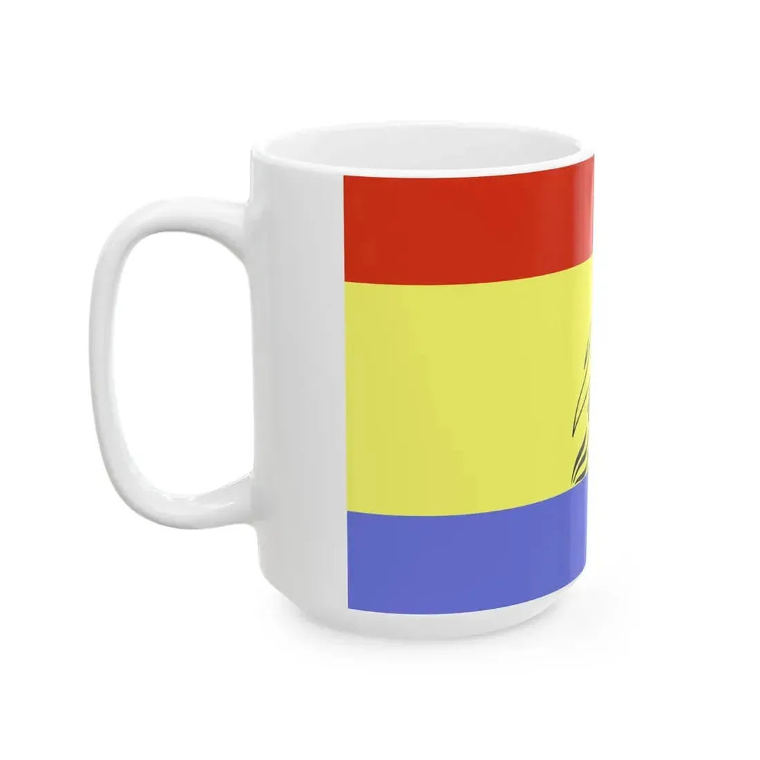 POL gmina Polska Cerekiew flag (Poland) White Coffee Mug - Go Mug Yourself