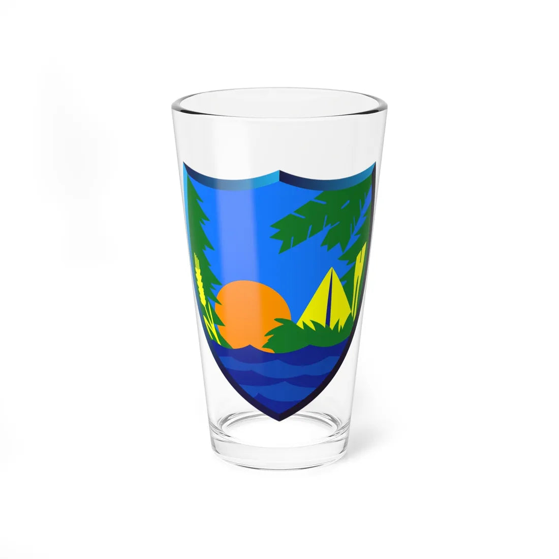 POL gmina Pomiechówek logo (Poland) (Coat of Arms) Pint Glass 16oz 16oz - Go Mug Yourself