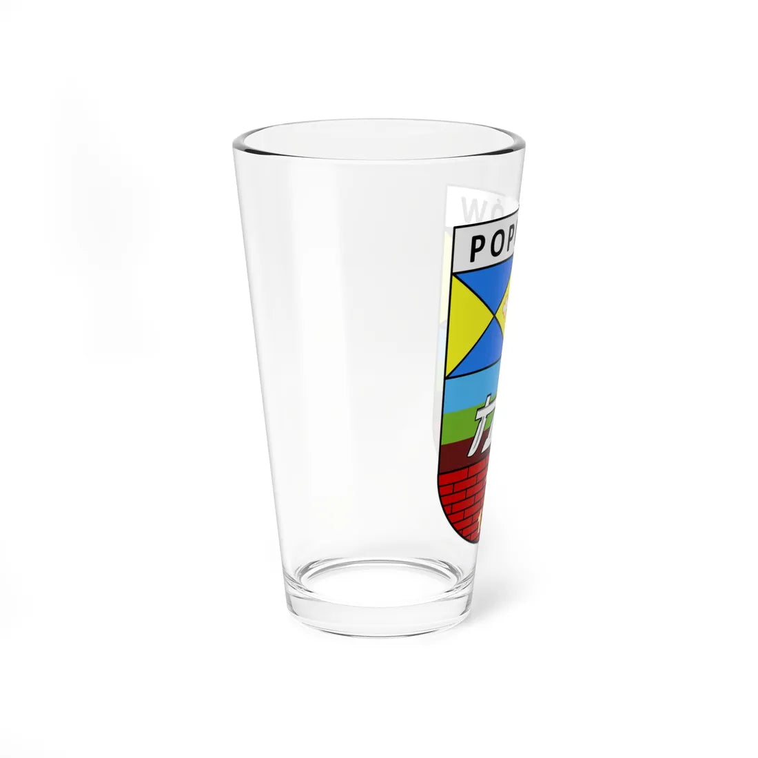 POL gmina Popielów COA (Poland) (Coat of Arms) Pint Glass 16oz - Go Mug Yourself