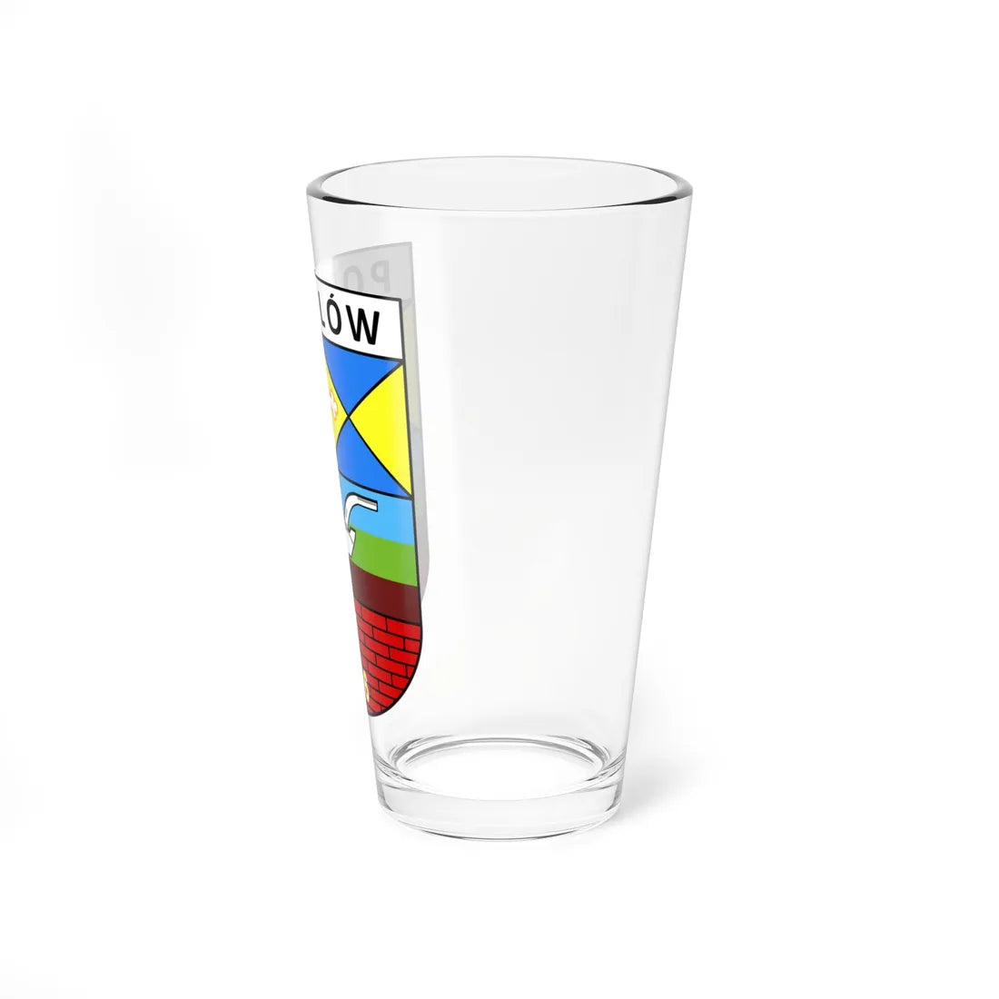 POL gmina Popielów COA (Poland) (Coat of Arms) Pint Glass 16oz - Go Mug Yourself