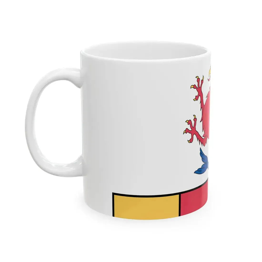 POL gmina Potegowo flag (Poland) White Coffee Mug - Go Mug Yourself